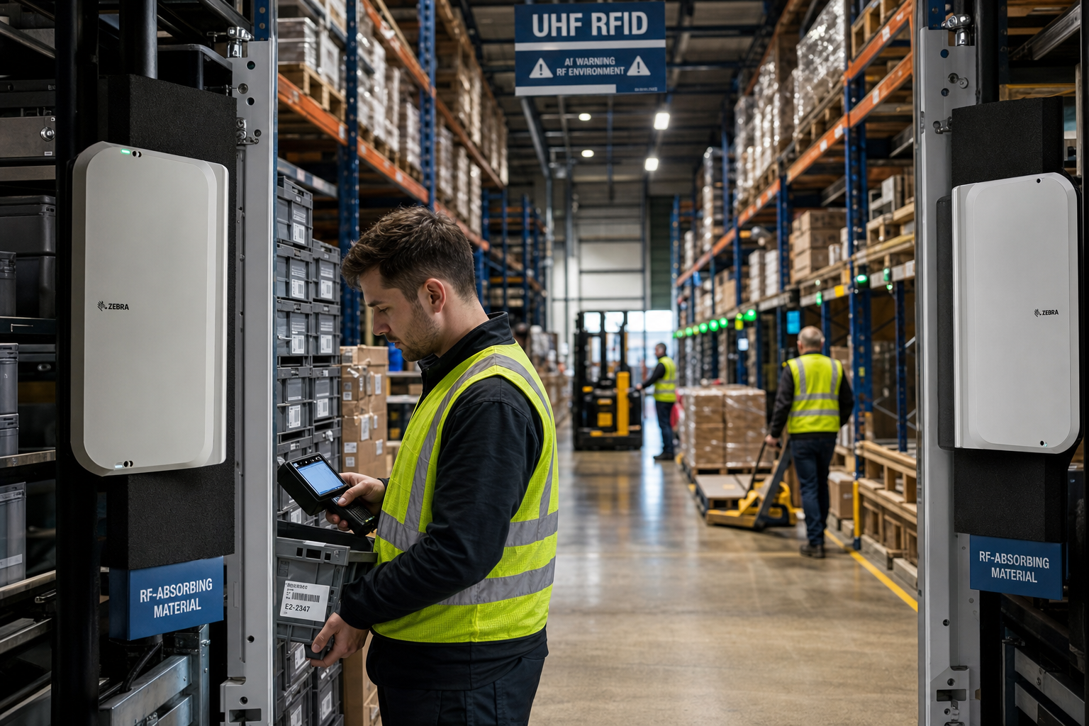 RFID oplossingen voor voorraadbeheer in magazijn